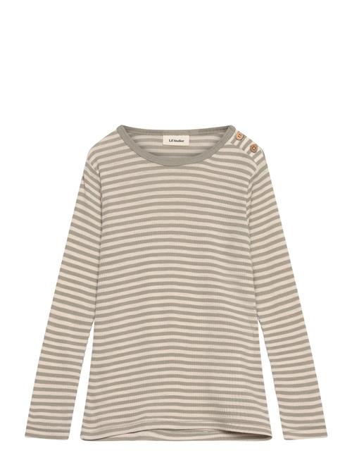 Lil'Atelier Nmmfable Fio Ls Wool Top Lil Lil'Atelier Beige