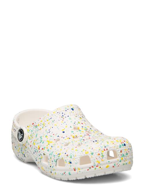 Se Crocs Classic Paint Splatter Clog K Crocs Patterned ved Booztlet