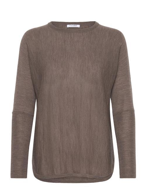 Claire Woman Cwpippa - Pullover Claire Woman Brown