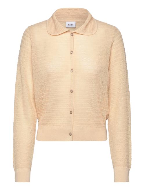 Se Saint Tropez Gizettesz Cardigan Saint Tropez Cream ved Booztlet