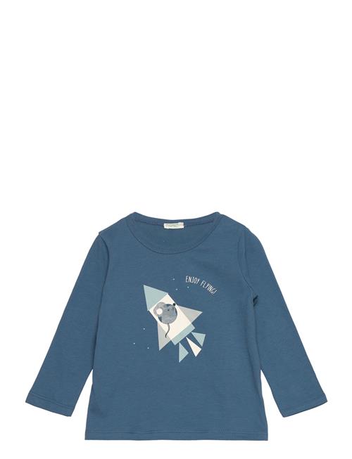 United Colors of Benetton T-Shirt L/S United Colors Of Benetton Blue