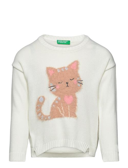 United Colors of Benetton Sweater L/S United Colors Of Benetton White