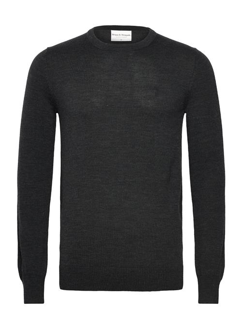 Se Bruun & Stengade Bs Jupiter Regular Fit Knitwear Bruun & Stengade Grey ved Booztlet