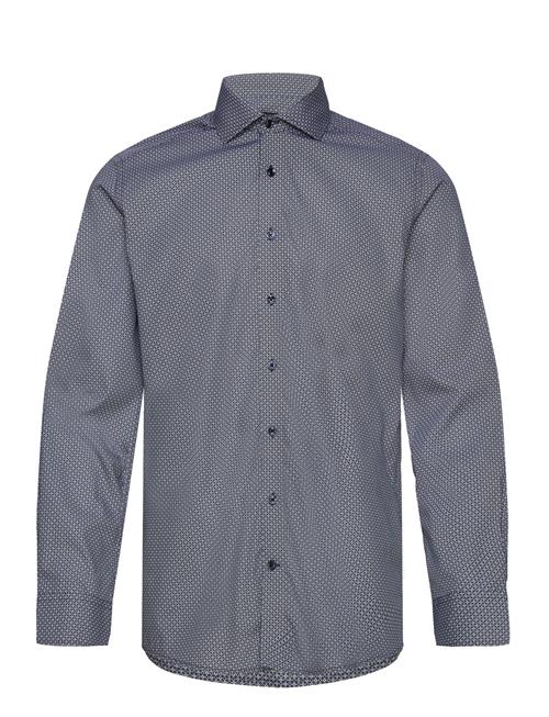 Bruun & Stengade Bs Dwight Modern Fit Shirt Bruun & Stengade Navy