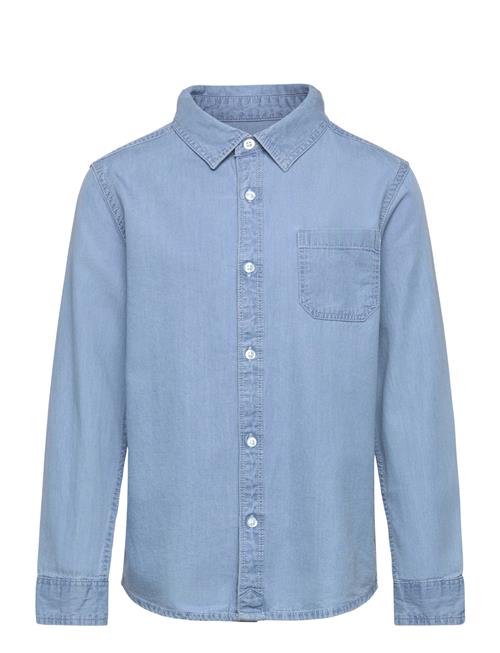 Mango Regular-Fit Denim Shirt Mango Blue