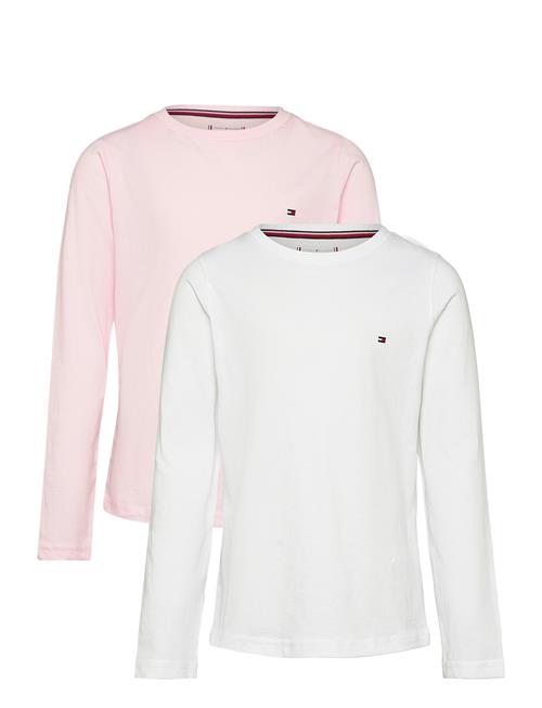 Tommy Hilfiger 2 Pk Ls Tee Tommy Hilfiger Pink