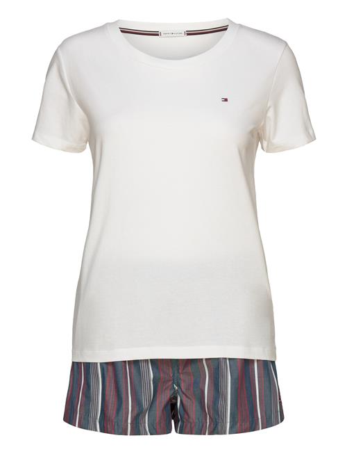 Tommy Hilfiger Woven Ss Pj Short Set Tommy Hilfiger Patterned