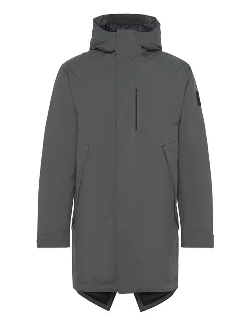 Se Jack Wolfskin Brandenburger Coat M Jack Wolfskin Grey ved Booztlet