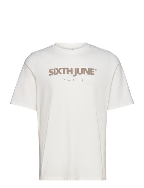 SIXTH JUNE Essentiel Puff Print Ss Tshirt SIXTH JUNE White