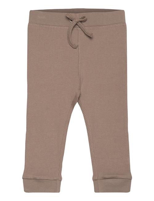 Minymo Pants Rib Minymo Beige