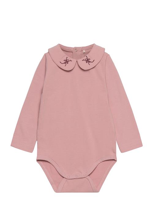 Body Ls W. Collar Fixoni Pink