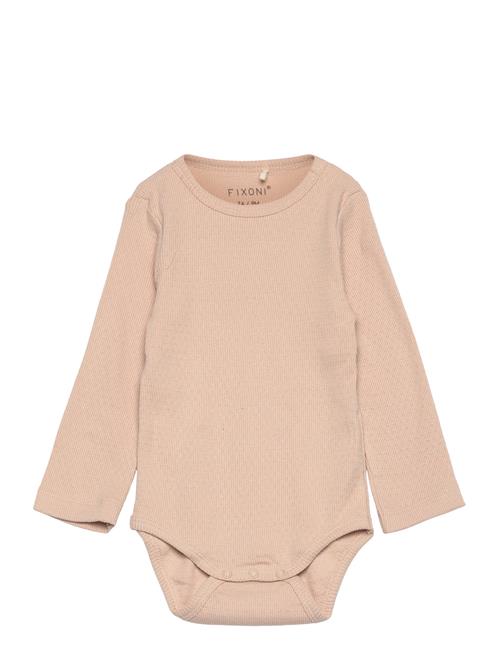 Body Ls Rib Fixoni Pink