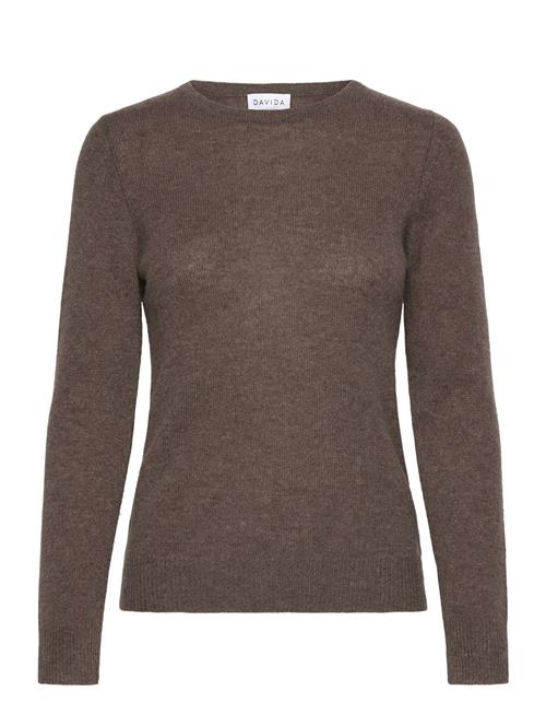 Basic Sweater Loose Tension Davida Cashmere Brown