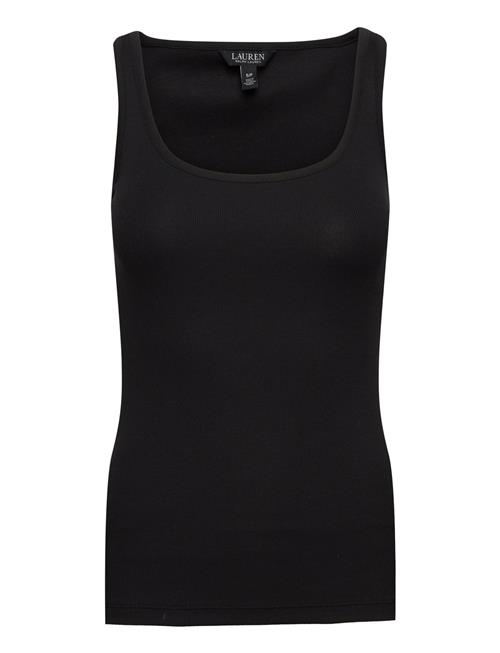 Lauren Ralph Lauren Rfnd Strtch 2X2 Rib-Tank Top Lauren Ralph Lauren Black