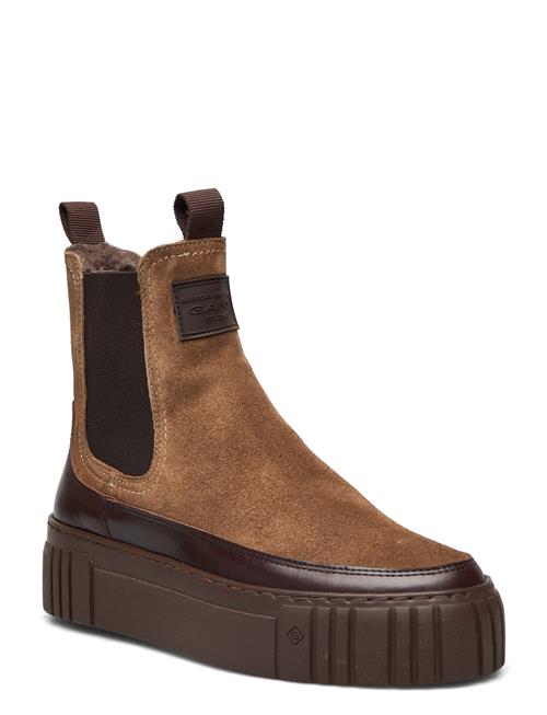 Se GANT Snowmont Chelsea Boot GANT Brown ved Booztlet