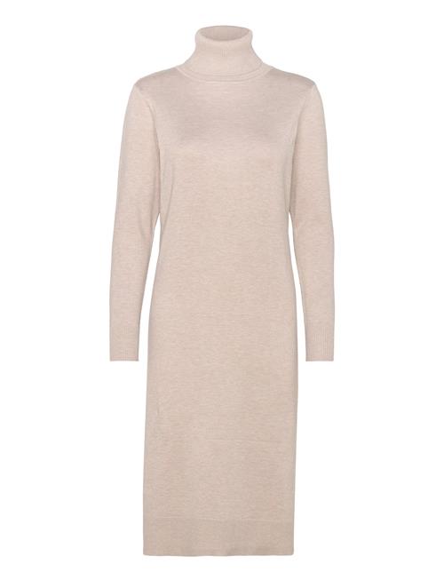 Milasz Roll Neck Long Dress Saint Tropez Beige