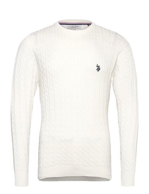 U.S. Polo Assn. Uspa Knit Archi Men U.S. Polo Assn. White