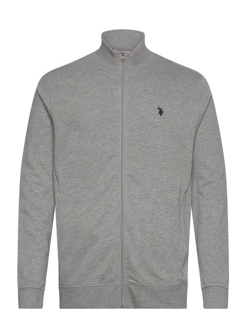 Se U.S. Polo Assn. Uspa Sweat Collar/Zip Eran Men U.S. Polo Assn. Grey ved Booztlet