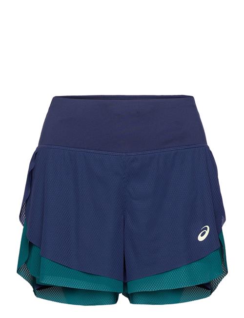 Asics Nagino Tennis 3.5In 2-N-1 Layer Short Asics Blue