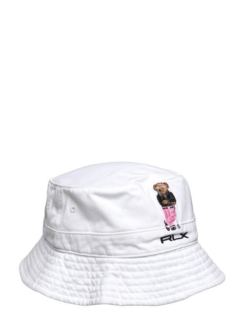 Ralph Lauren Golf Polo Bear Cotton Bucket Hat Ralph Lauren Golf White