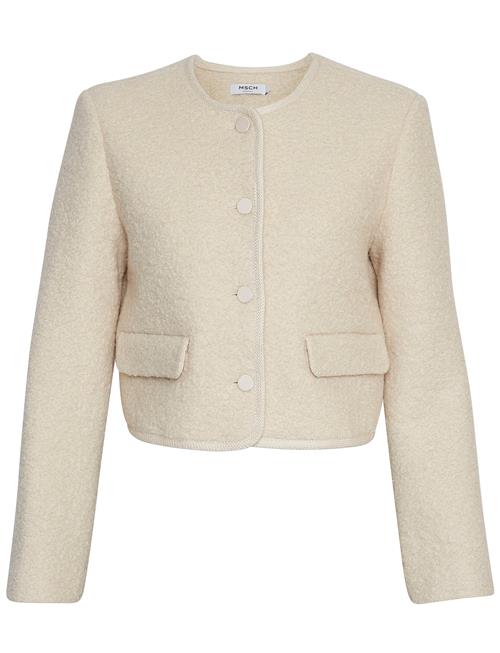 Se MSCH Copenhagen Mschcailana Jacket MSCH Copenhagen Cream ved Booztlet