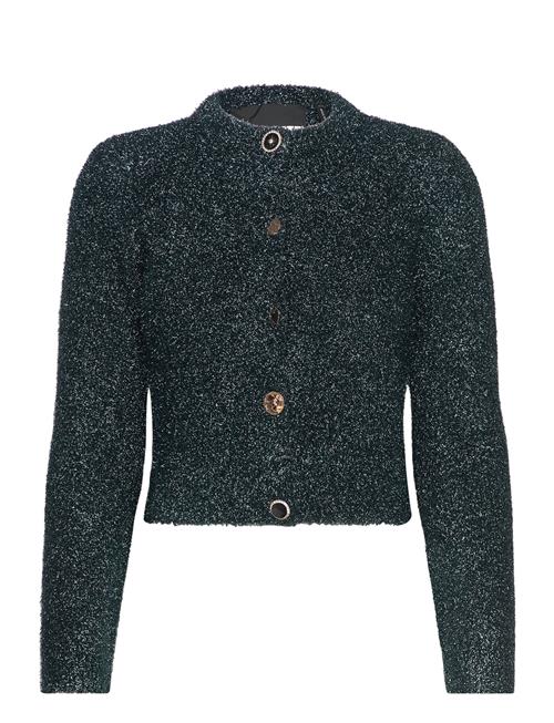 ROTATE Birger Christensen Glitter Knit Cardigan ROTATE Birger Christensen Green