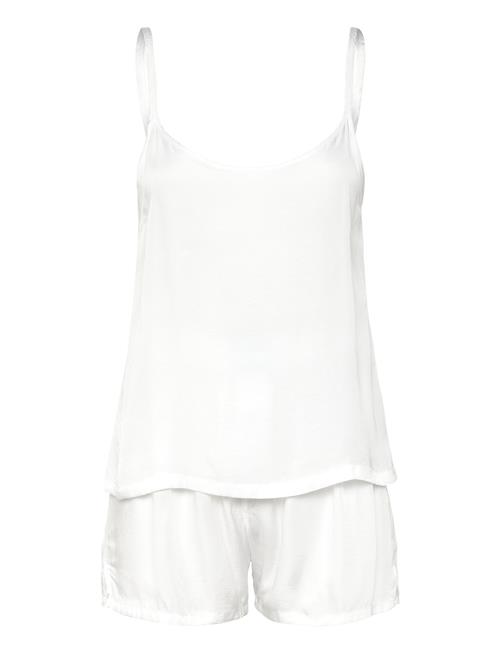 Se Calvin Klein Sleeveless Short Set Calvin Klein White ved Booztlet