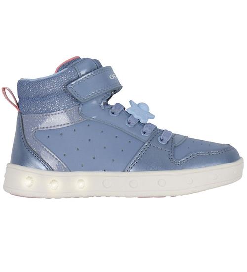 Se Geox Geox StÃ¸vler m. Lys - J Skylin - Dark Sky/Light Coral ved KidsWorld