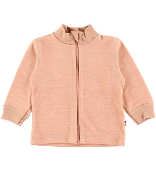 Se Joha Cardigan - Uld/Bambus - Fersken ved KidsWorld