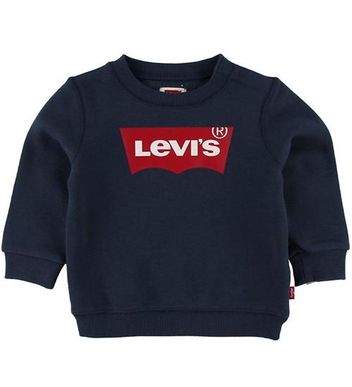 Levis Levis Sweatshirt - Batwing Crew Neck - Dress Blues