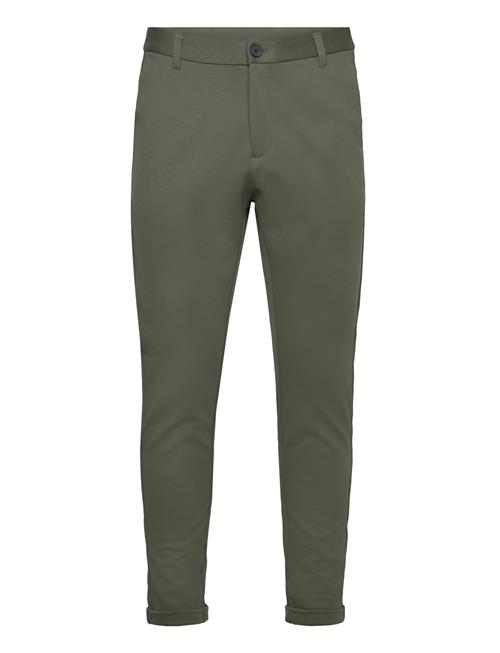 Lindbergh Superflex Knitted Cropped Pant Lindbergh Green