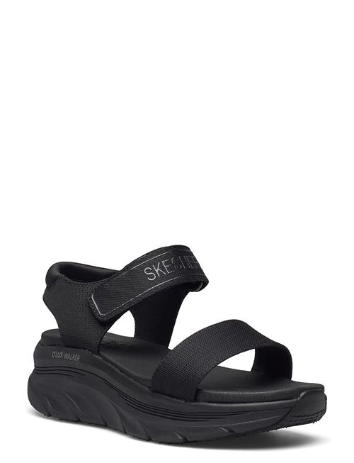 Skechers Womens Relaxed Fit D'lux Walker Sandal - New Block Skechers Black