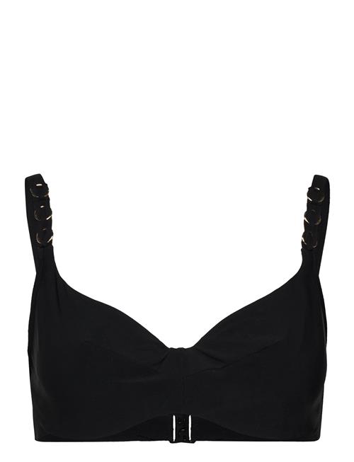 Chantelle Beach Emblem Bikini Covering Underwired Bra Chantelle Beach Black