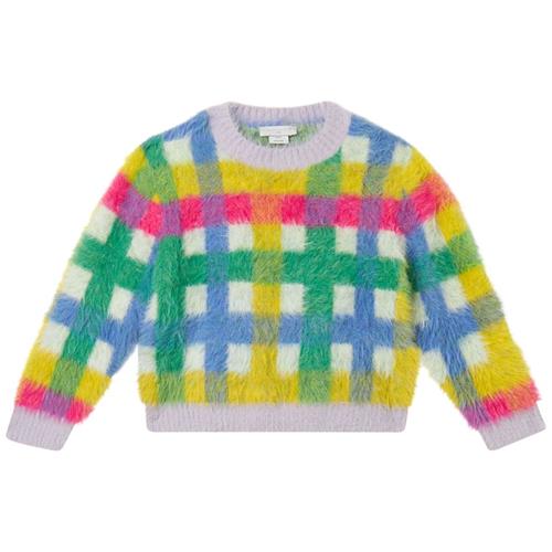 Stella McCartney Kids Strikket Trøje Multifarvet | Blå | 8 years