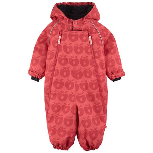 Se Småfolk Mønstret Flyverdragt Rapture Rose | Lyserød | 6-12 months ved Babyshop