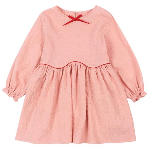 Se Konges Sløjd Ava Kjole Mellow Rose | Lyserød | 2 years ved Babyshop