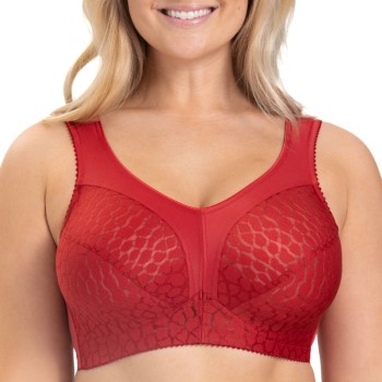 Miss Mary of Sweden Miss Mary Lovely Jacquard Soft Bra Bh Rød B 80 Dame