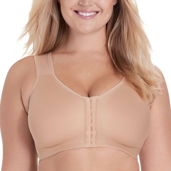 Se Miss Mary of Sweden Miss Mary Nova Front Closure Bra Bh Beige E 105 Dame ved Timarco