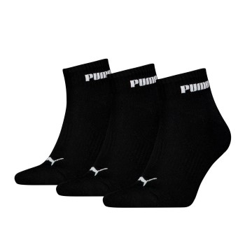 Puma Strømper 3P Unisex New Generation Cushioned Quarter Sock Sort Str 39/42