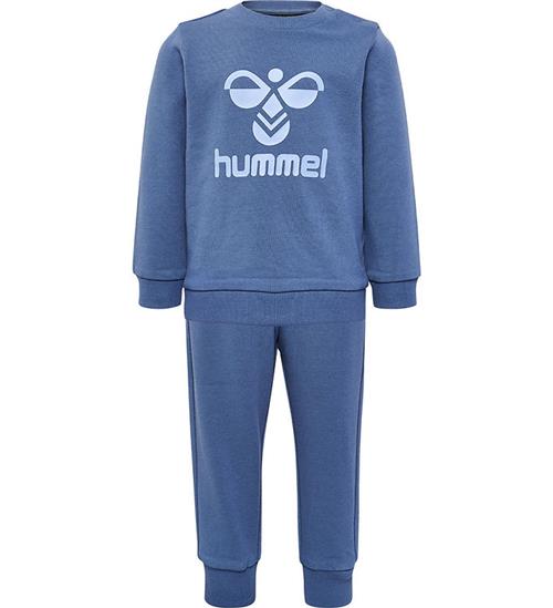 Se Hummel Hummel SÃ¦t - HmlArine Crewsuit - Bering Sea ved KidsWorld