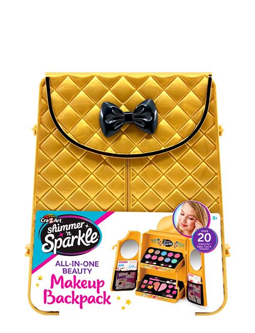 Shimmer N Sparkle Cosmetic Backpack Gold SHIMMER N SPARKLE Patterned