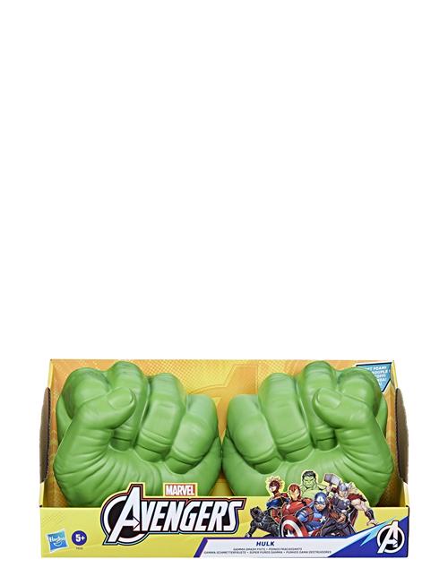 Se Marvel Marvel Avengers Hulk Gamma Smash Fists Marvel Patterned ved Booztlet