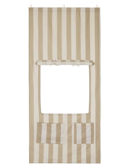 Se Kid's Concept Doorway Kiosk Stripe Beige Kid's Concept Cream ved Booztlet