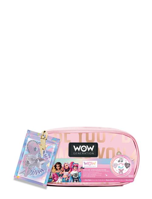 WOW Generation Wow® Generation, Pencil Case W/Patches, 23X11 Cm WOW Generation Patterned