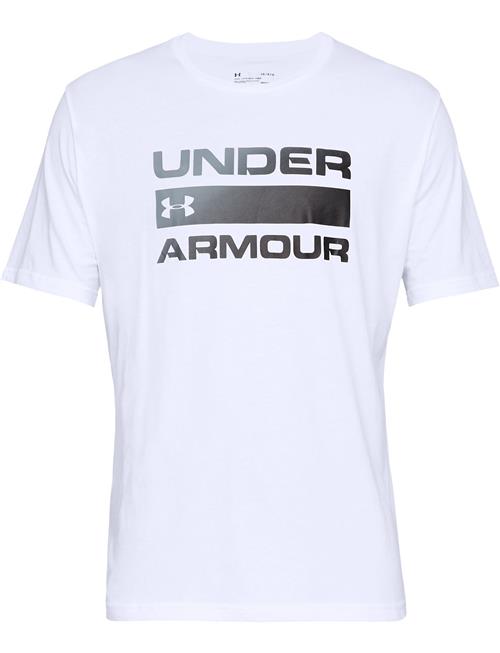 Se Under Armour Ua Team Issue Wordmark Ss Under Armour White ved Booztlet