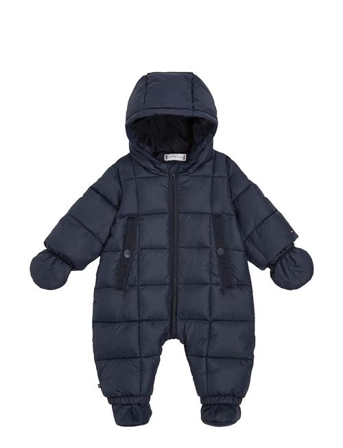 Tommy Hilfiger Baby Monotype Tape Ski Suit Tommy Hilfiger Navy