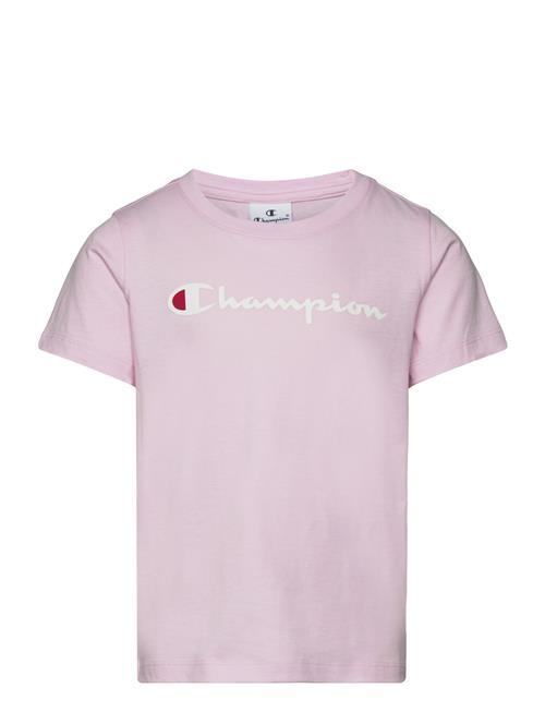 Champion Crewneck T-Shirt Champion Pink