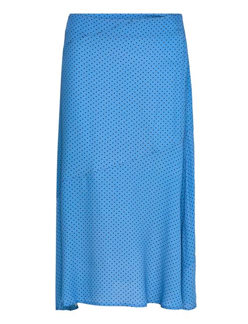 Star Nanna Skirt Aop Mads Nørgaard Blue