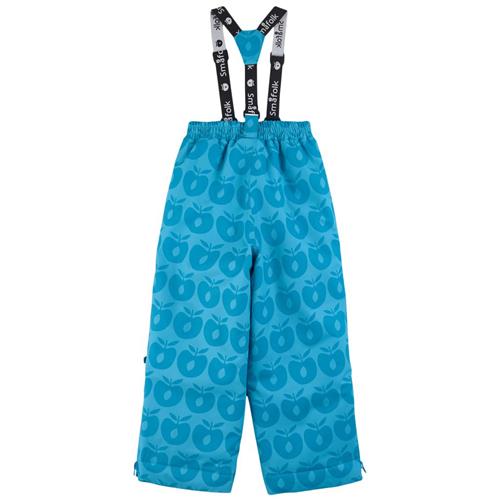 Se Småfolk Mønstrete Skibukser Blue Atoll | Blå | 3-4 years ved Babyshop