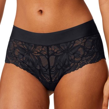 Triumph Trusser Body Make-Up Illusion Lace Shorty Sort 38 Dame